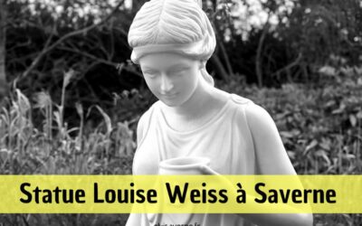 Statue Louise Weiss à Saverne : hommage à une pionnière